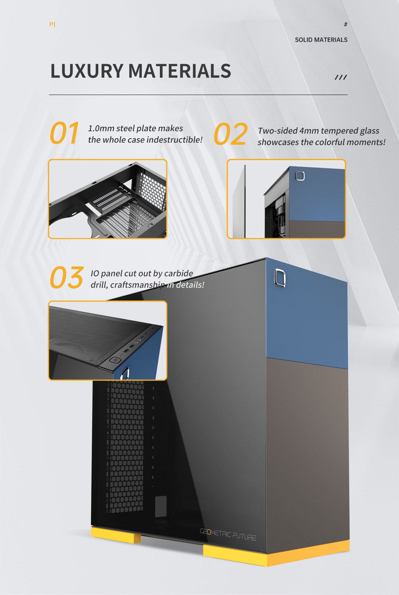 Geometric Future M8 Celluloid Mid Tower